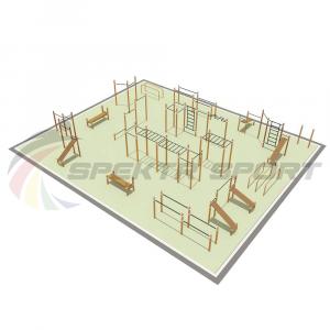 Купить Парковая площадка для Воркаут и WRK 1_76mm в Белом 