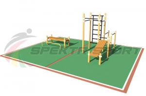 Купить Площадка Workout SP Домашняя 1_76mm в Белом 