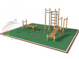 Купить Площадка Workout SP Домашняя 3_76mm в Белом 