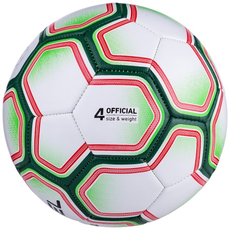 Купить Мяч футбольный Jögel Nano №4 в Белом 
